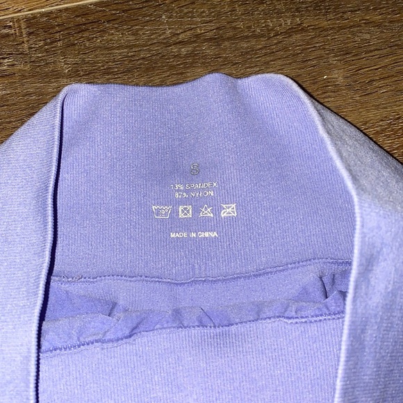 Periwinkle NVGTN shorts - Picture 3 of 3